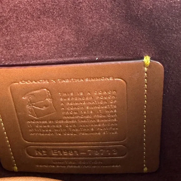 COACH X TABITHA SIMMONS Crossbody 17 Light Blush Pink - Picture 11 of 11